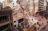 Aftermath of AMIA bombing